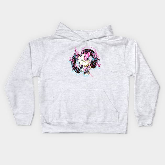 QUARTZ!PINK Kids Hoodie by ViciousSnarl